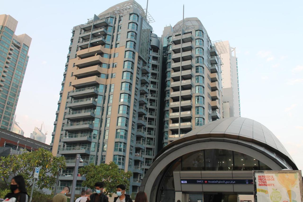 Newly Furnished One Bedroom Apartment Next To Metro & Beach In Marina Residence ดูไบ ภายนอก รูปภาพ