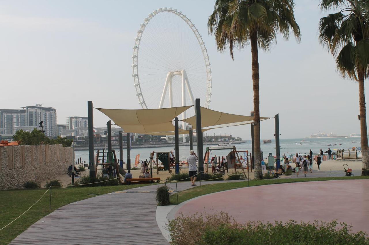 Newly Furnished One Bedroom Apartment Next To Metro & Beach In Marina Residence ดูไบ ภายนอก รูปภาพ
